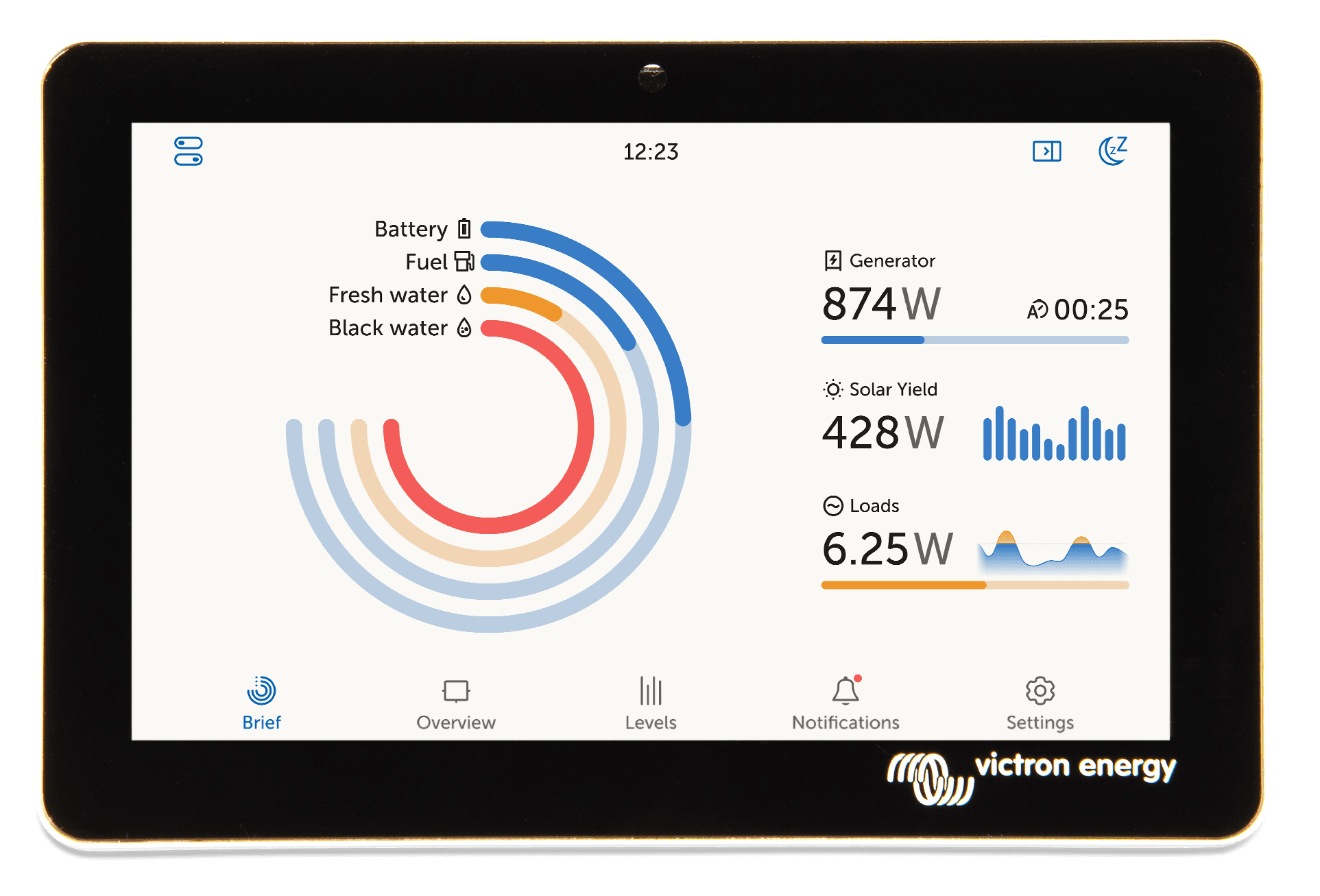 GX Touch 50 (front with screen)nw  thumbnail
