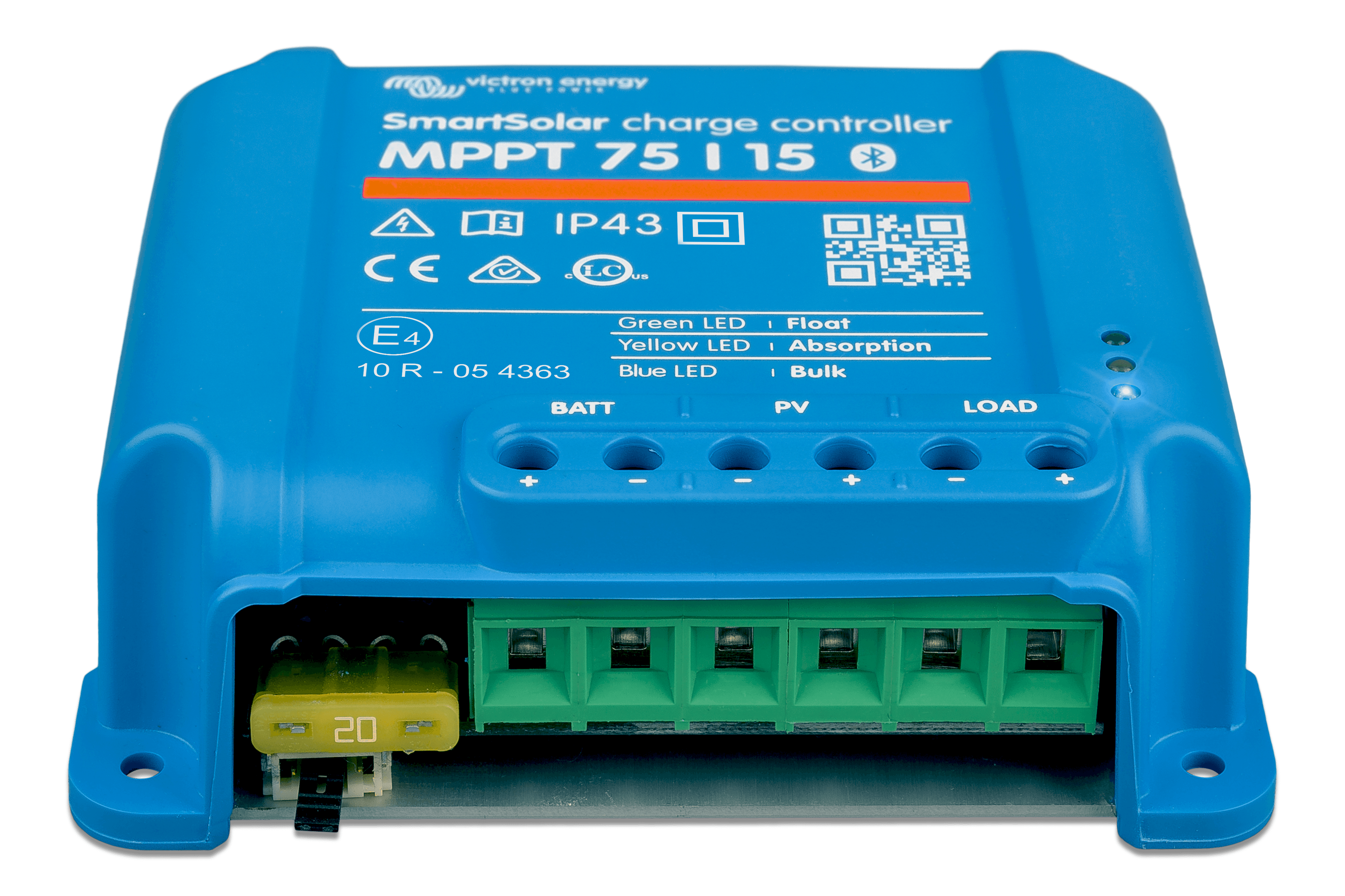 SmartSolar charge controller MPPT 75/15 (front)  thumbnail