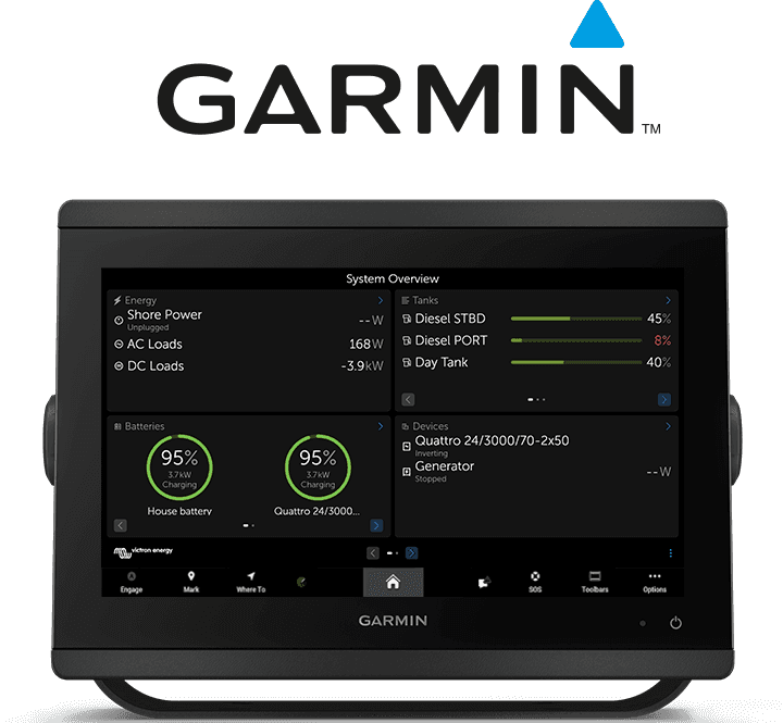 Marine MFD GX integration - Garmin