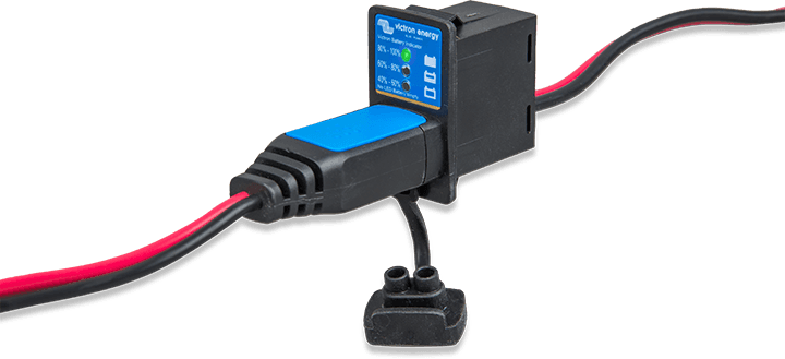 Battery indicator panel 