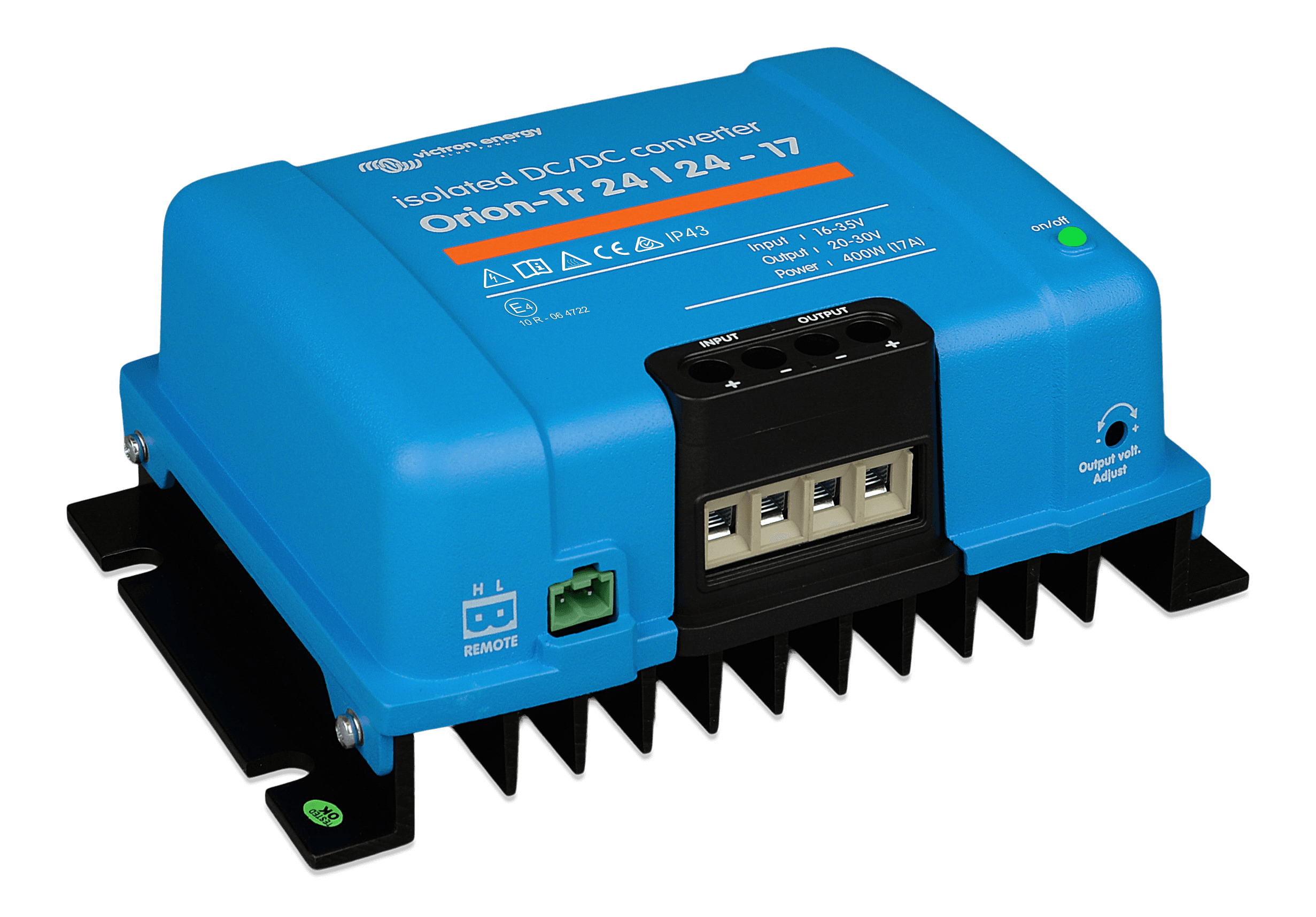 Orion-Tr 24/24-17A (400W) Isolated DC-DC converter (right) thumbnail