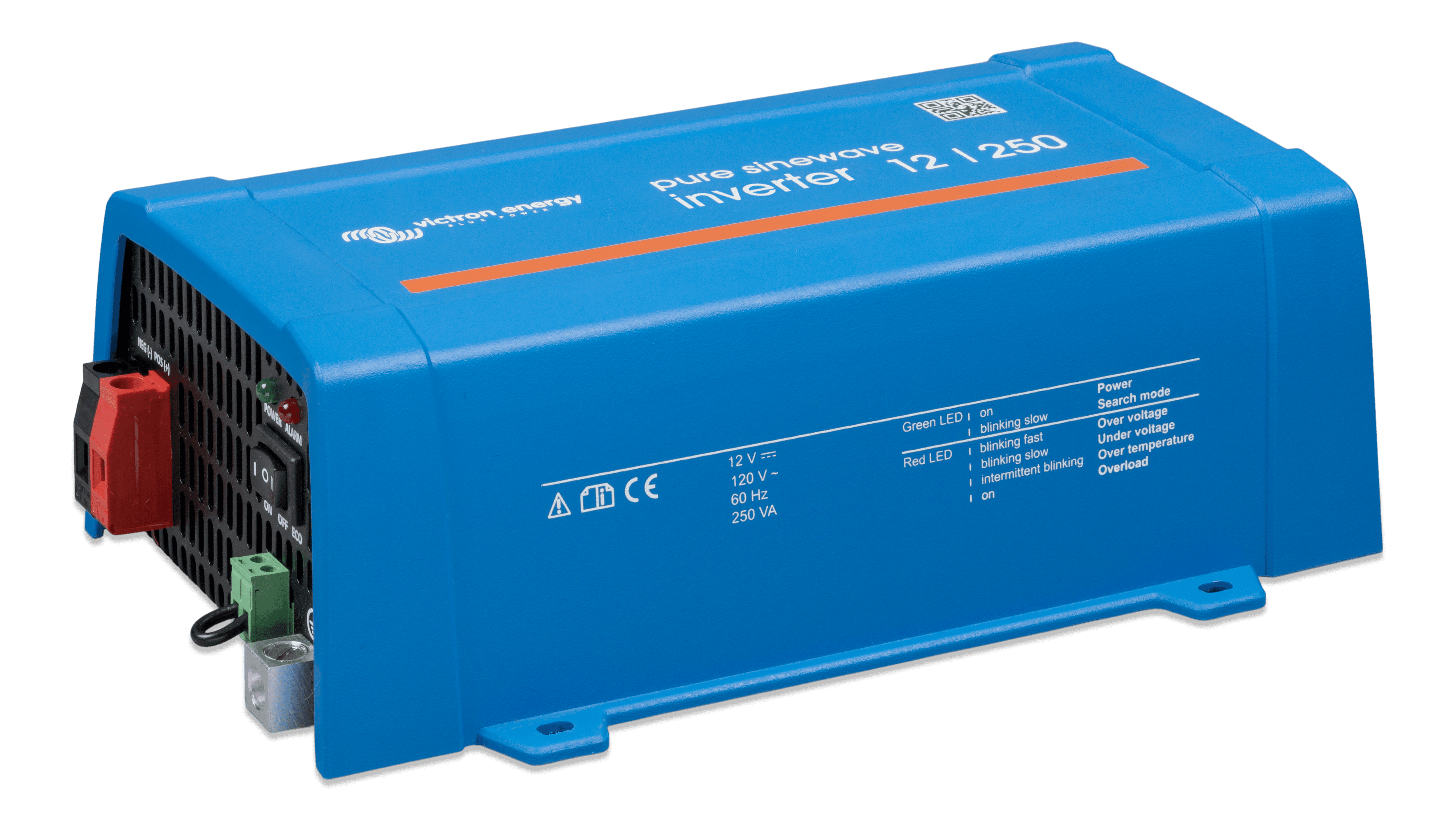 Inverter 12V 250VA 120V VE.Direct NEMA 5-15R (right) thumbnail