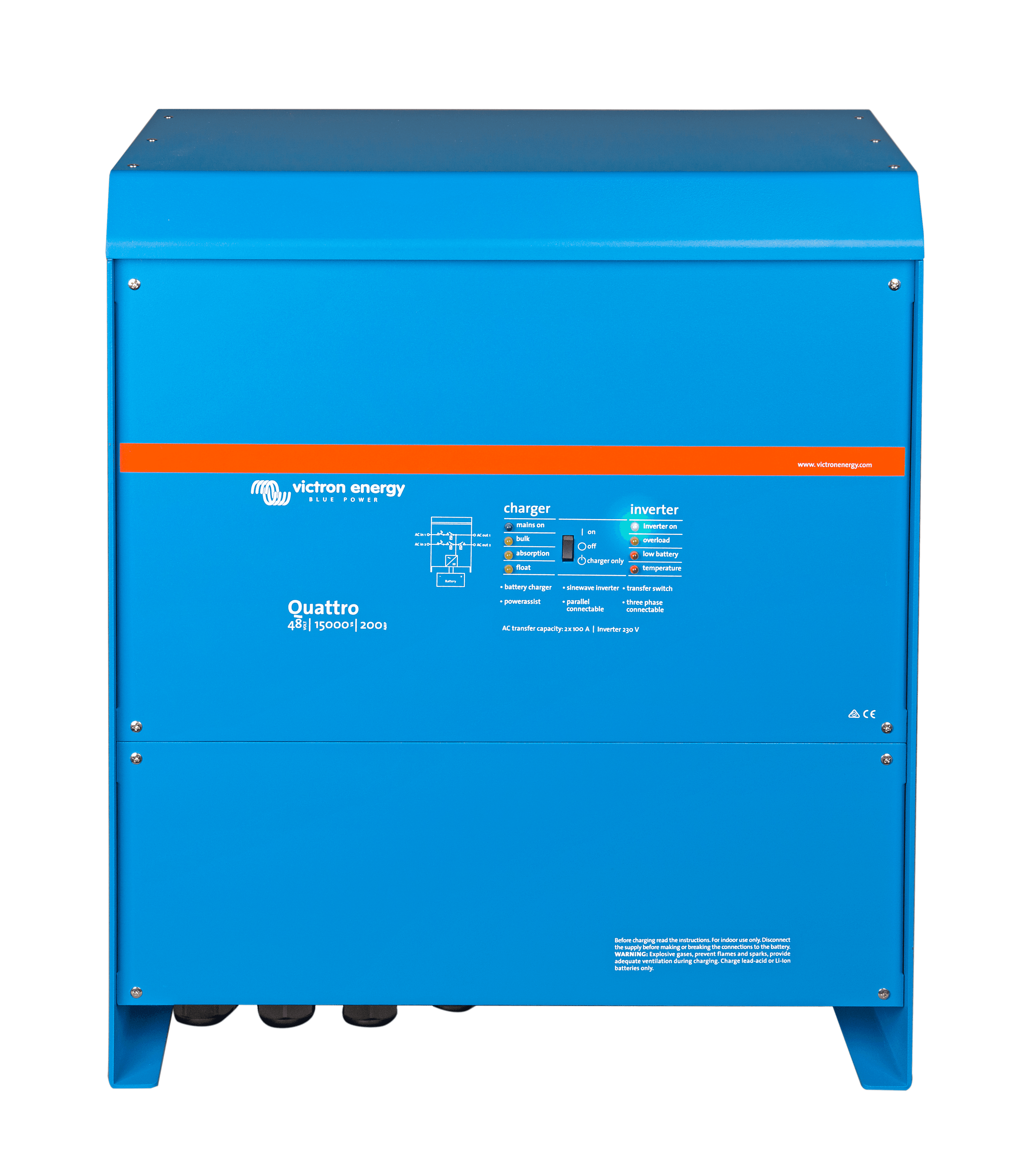 Quattro 48V 15000VA (front) thumbnail