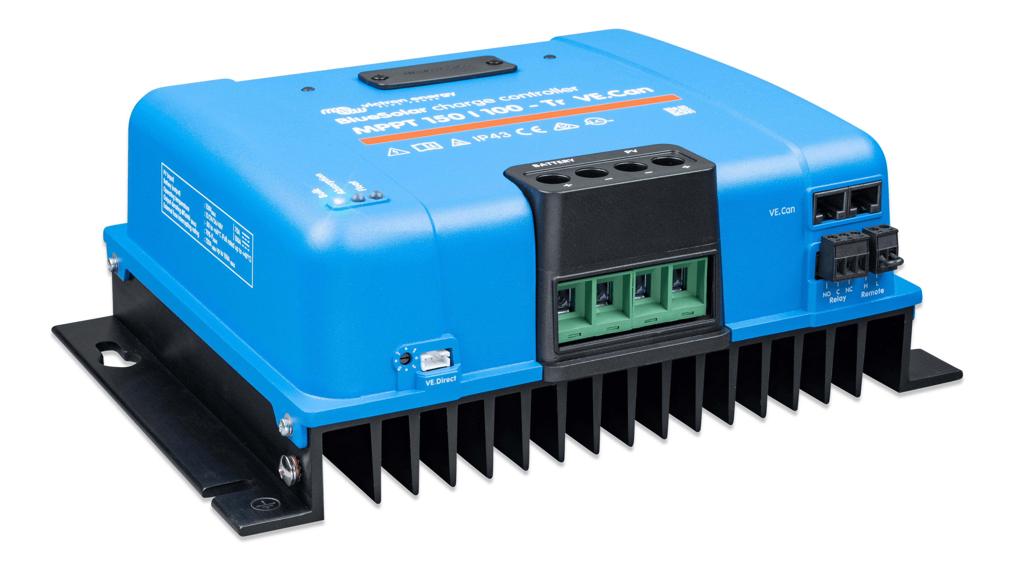 BlueSolar MPPT charge controller 150/100-Tr VE.Can (right) thumbnail