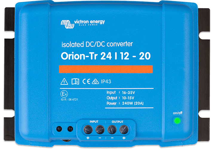 Orion-Tr DC-DC Converters Isolated